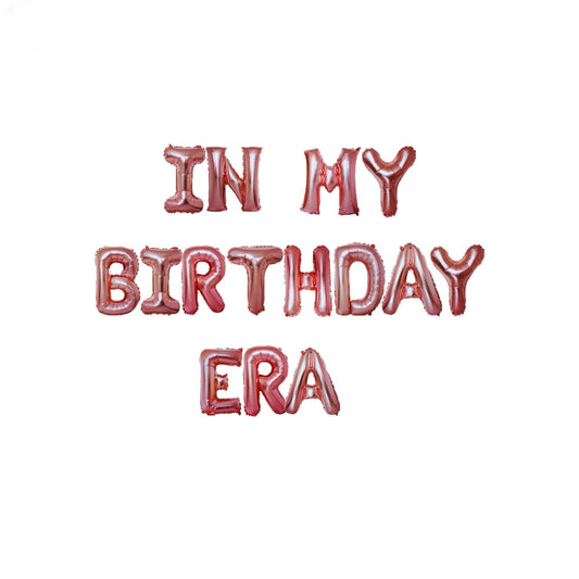 a birthday card with the words in my birthday era