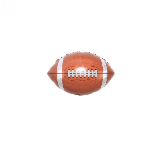 a football flying through the air on a white background