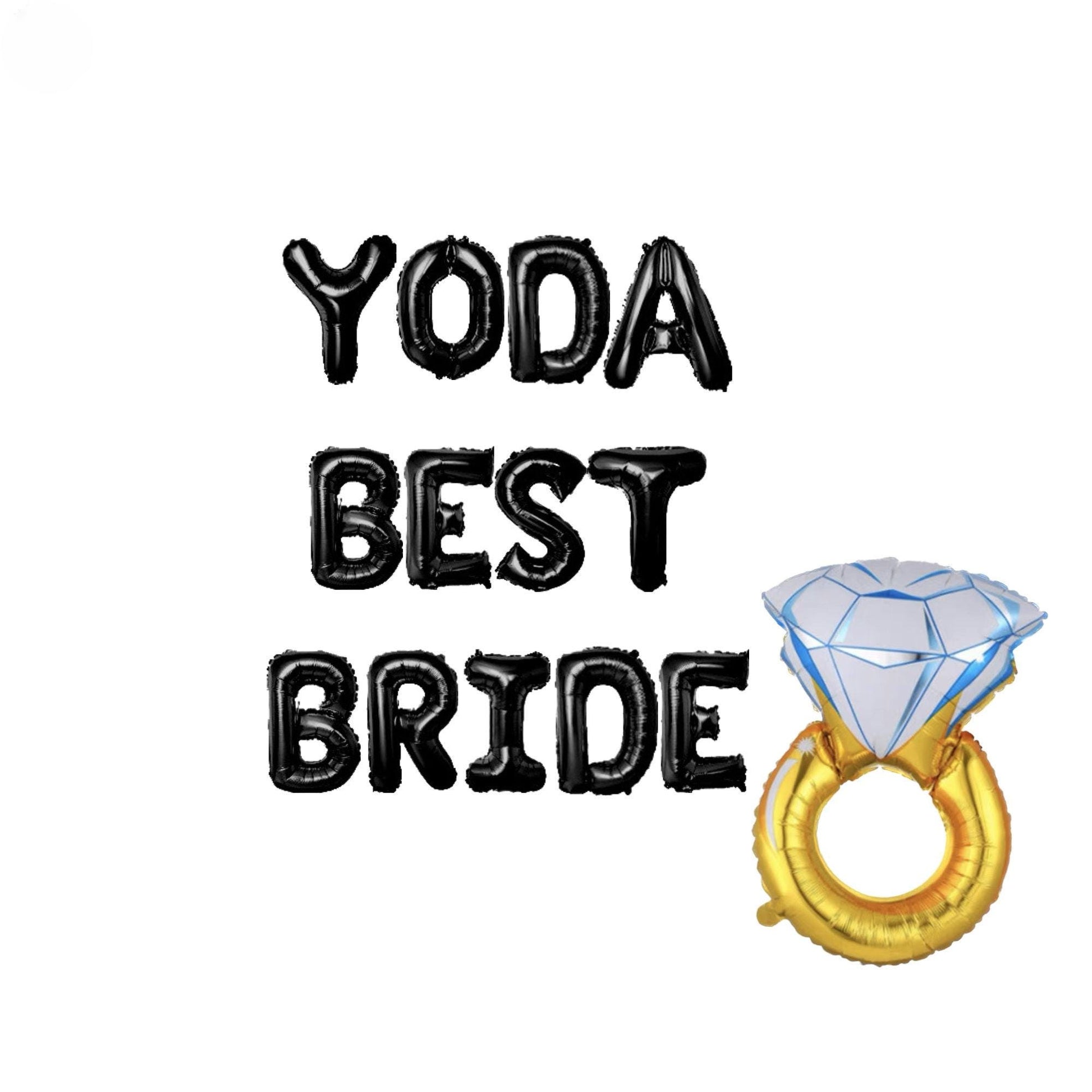 a picture of a ring with a diamond on it and the words yoda best