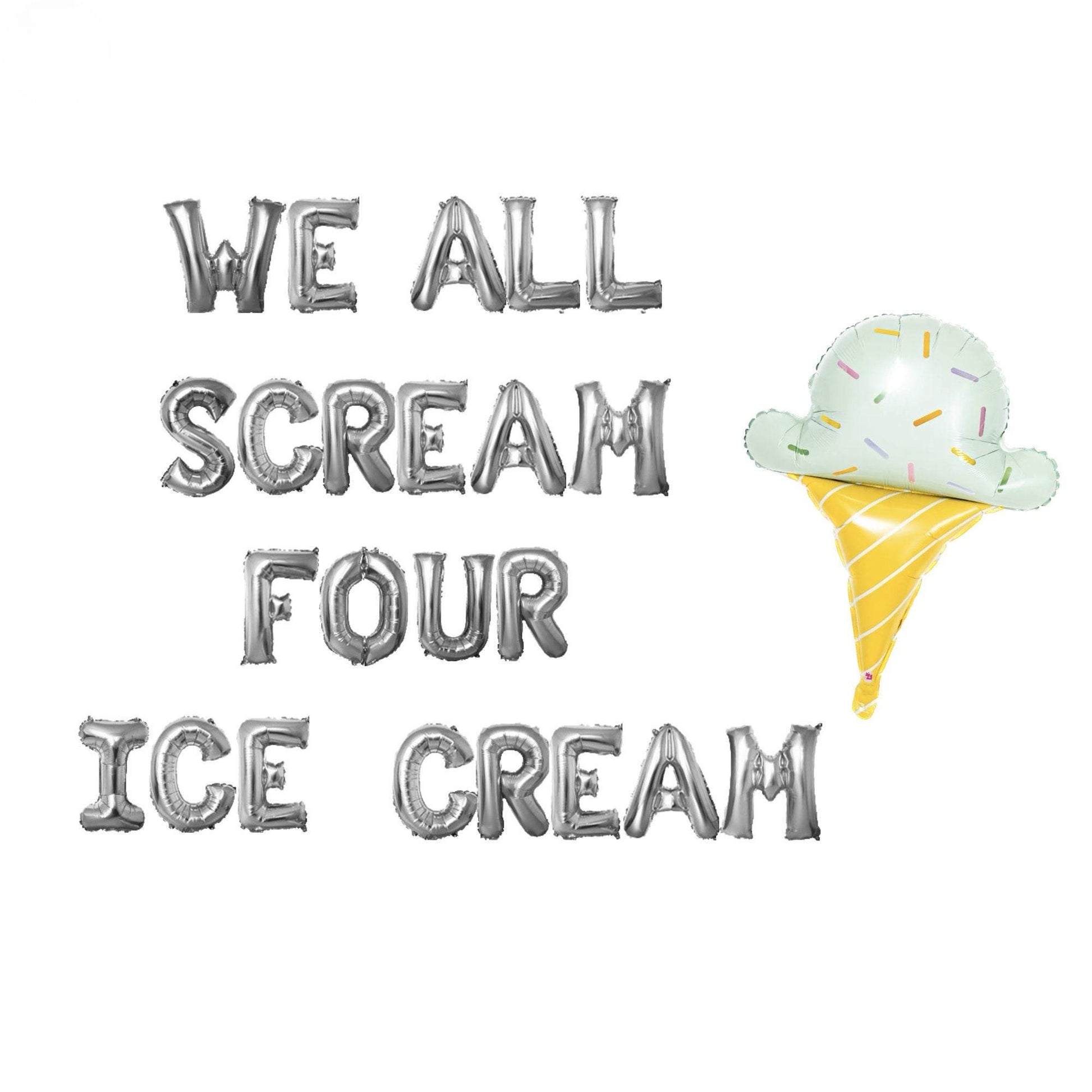 we all scream four ice cream